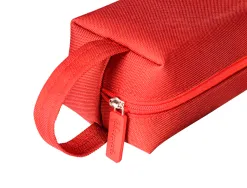 Fourre-tout liderpapel 1 compartiment avec anse 21x7cm coloris rouge