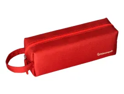 Fourre-tout liderpapel 1 compartiment avec anse 21x7cm coloris rouge