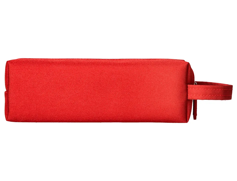 Fourre-tout liderpapel 1 compartiment avec anse 21x7cm coloris rouge