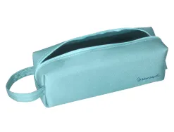 Fourre-tout liderpapel 1 compartiment avec anse 21x7cm coloris bleu celeste