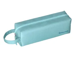 Fourre-tout liderpapel 1 compartiment avec anse 21x7cm coloris bleu celeste
