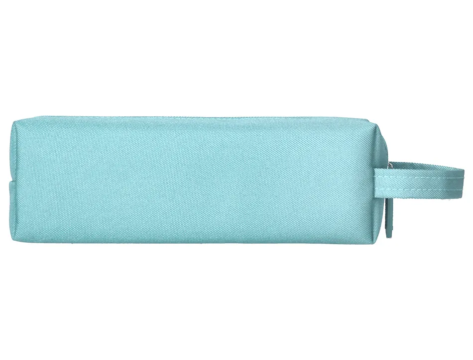 Fourre-tout liderpapel 1 compartiment avec anse 21x7cm coloris bleu celeste