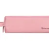 Fourre-tout liderpapel 1 compartiment avec anse 21x7cm coloris rose