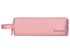 Fourre-tout liderpapel 1 compartiment avec anse 21x7cm coloris rose