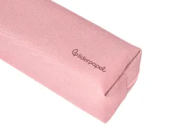 Fourre-tout liderpapel 1 compartiment avec anse 21x7cm coloris rose