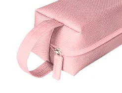 Fourre-tout liderpapel 1 compartiment avec anse 21x7cm coloris rose