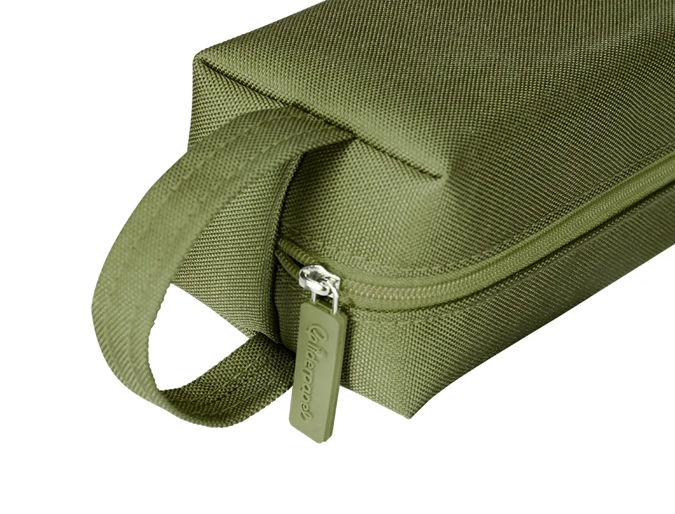 Fourre-tout liderpapel 1 compartiment avec anse 21x7cm coloris vert militaire