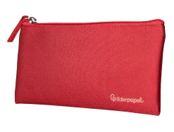 Fourre-tout liderpapel plat 1 compartiment 20x10cm coloris rouge