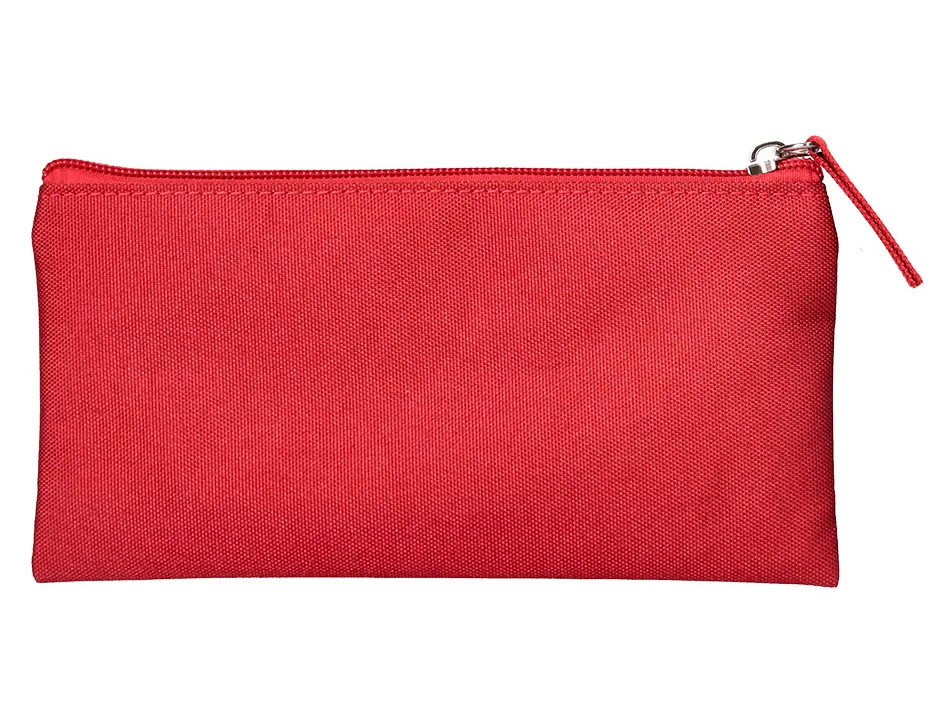 Fourre-tout liderpapel plat 1 compartiment 20x10cm coloris rouge