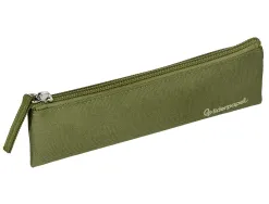 Fourre-tout liderpapel plat mince 1 compartiment 20x6cm coloris vert militaire