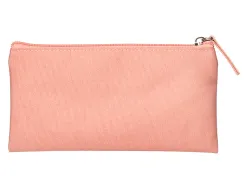 Fourre-tout liderpapel plat 1 compartiment 20x10cm coloris rose peche
