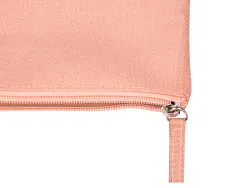 Fourre-tout liderpapel plat 1 compartiment 20x10cm coloris rose peche