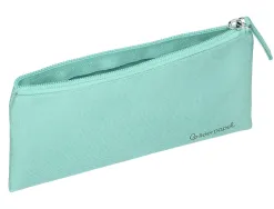 Fourre-tout liderpapel plat 1 compartiment 20x10cm coloris vert amande