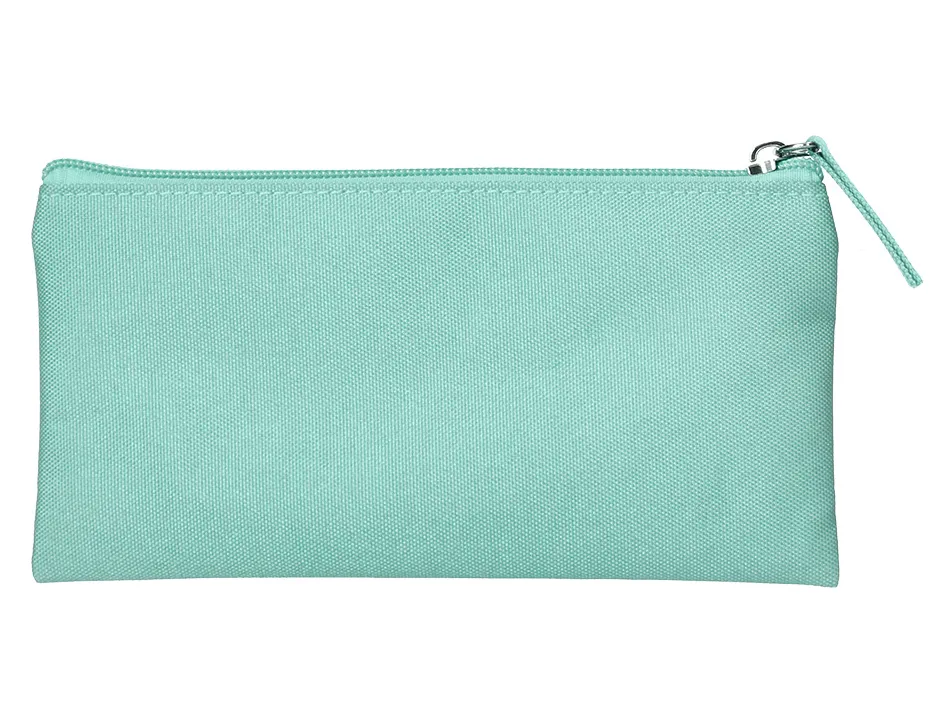Fourre-tout liderpapel plat 1 compartiment 20x10cm coloris vert amande