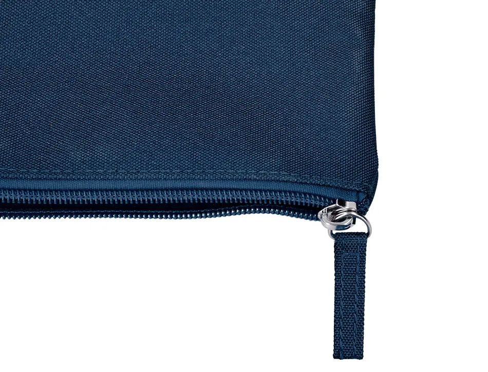 Fourre-tout liderpapel plat 1 compartiment 20x10cm coloris bleu marine