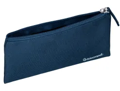 Fourre-tout liderpapel plat 1 compartiment 20x10cm coloris bleu marine