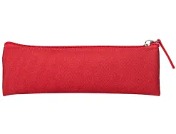 Fourre-tout liderpapel plat mince 1 compartiment 20x6cm coloris rouge