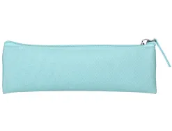 Fourre-tout liderpapel plat mince 1 compartiment 20x6cm coloris bleu celeste