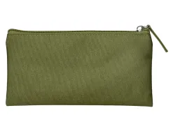 Fourre-tout liderpapel plat 1 compartiment 20x10cm coloris vert militaire
