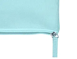 Fourre-tout liderpapel plat 1 compartiment 20x10cm coloris bleu celeste