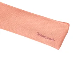 Fourre-tout liderpapel plat mince 1 compartiment 20x6cm coloris rose peche