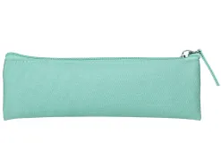 Fourre-tout liderpapel plat mince 1 compartiment 20x6cm coloris vert amande