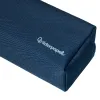 Fourre-tout liderpapel rectangulaire 2 compartiments anse de prehension 21x8cm coloris bleu marine