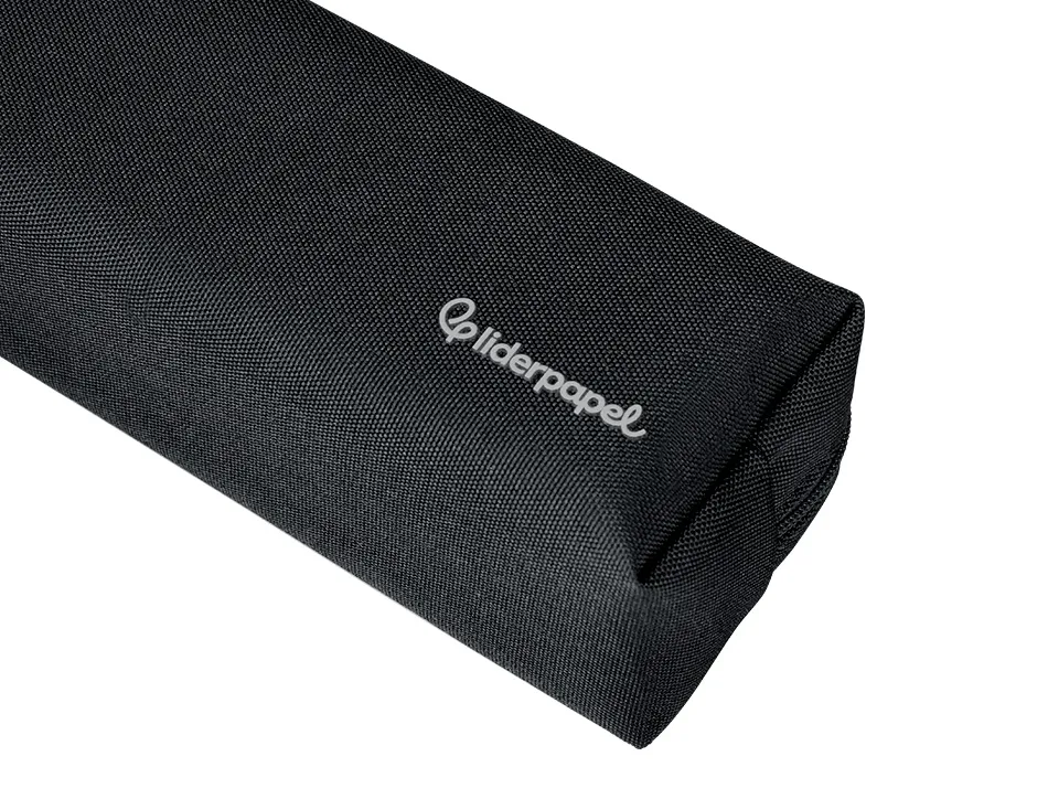 Fourre-tout liderpapel rectangulaire 1 compartiment 21x7cm coloris noir