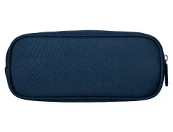 Fourre-tout liderpapel rectangulaire coins arrondis 1 compartiment avec poche avant 21x9cm coloris bleu