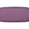 Fourre-tout liderpapel rectangulaire coins arrondis 1 compartiment avec poche avant 21x9cm coloris mauve