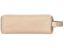 Fourre-tout liderpapel rectangulaire 2 compartiments anse de prehension 21x8cm coloris beige