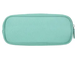Fourre-tout liderpapel rectangulaire coins arrondis 1 compartiment avec poche avant 21x9cm coloris vert