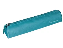 Fourre-tout liderpapel rond mince 22x4,5cm coloris bleu canard