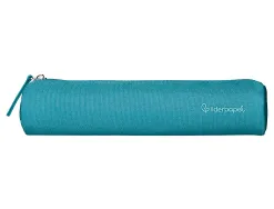 Fourre-tout liderpapel rond mince 22x4,5cm coloris bleu canard