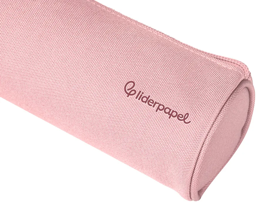Fourre-tout liderpapel rond 21x7cm coloris rose