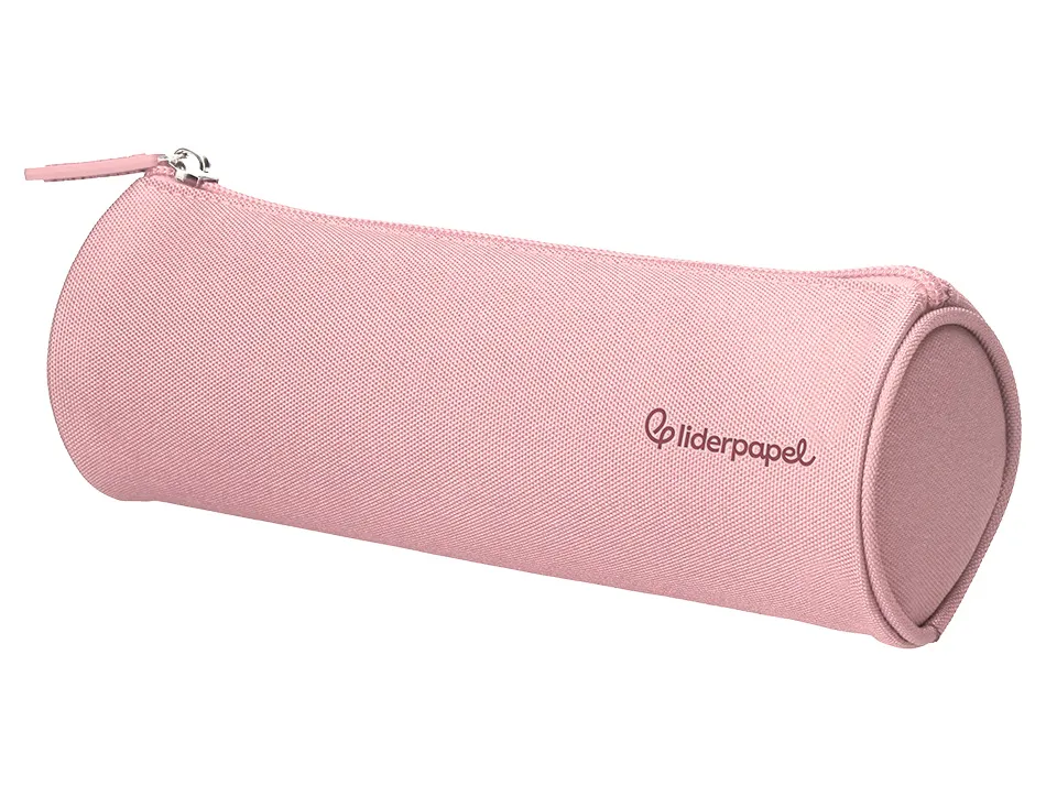Fourre-tout liderpapel rond 21x7cm coloris rose
