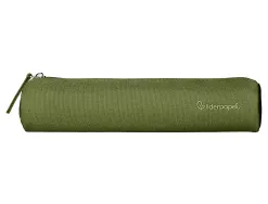 Fourre-tout liderpapel rond mince 22x4,5cm coloris vert militaire
