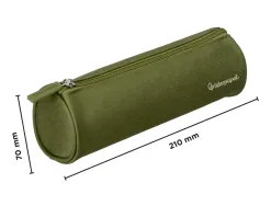 Fourre-tout liderpapel rond 21x7cm coloris vert militaire
