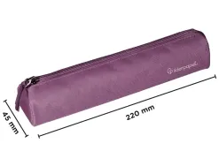 Fourre-tout liderpapel rond mince 22x4,5cm coloris mauve poudre