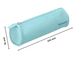 Fourre-tout liderpapel rond 21x7cm coloris bleu celeste
