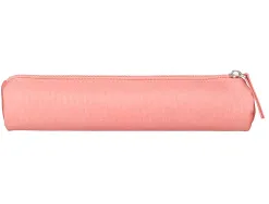 Fourre-tout liderpapel rond mince 22x4,5cm coloris rose peche