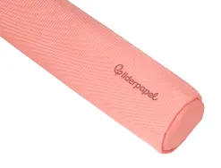 Fourre-tout liderpapel rond mince 22x4,5cm coloris rose peche