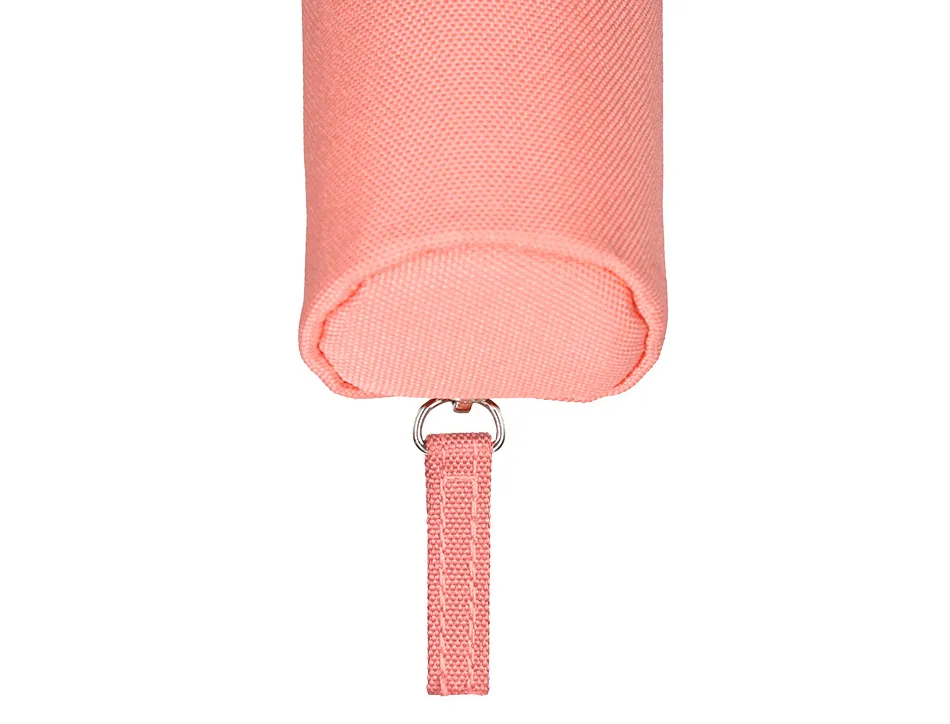 Fourre-tout liderpapel rond mince 22x4,5cm coloris rose peche