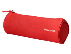 Fourre-tout liderpapel rond 21x7cm coloris rouge