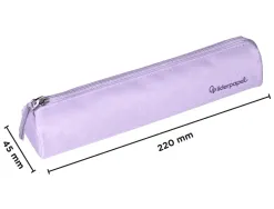 Fourre-tout liderpapel rond mince 22x4,5cm coloris lilas