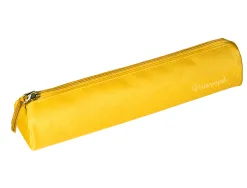 Fourre-tout liderpapel rond mince 22x4,5cm coloris jaune