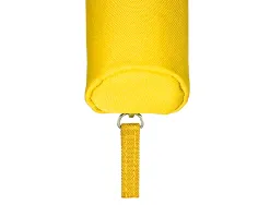 Fourre-tout liderpapel rond mince 22x4,5cm coloris jaune