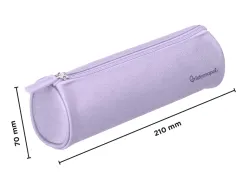Fourre-tout liderpapel rond 21x7cm coloris lilas