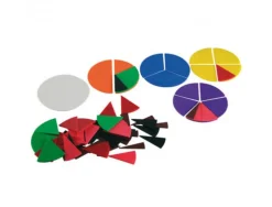 Fractions wissner cercles fractions pieces rondes plastique 71 pieces