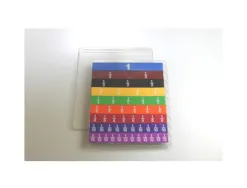 Fractions wissner plateau des fractions 10 couleurs assortie 51 pieces